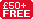 Normally FREE P&P for orders over �50.00